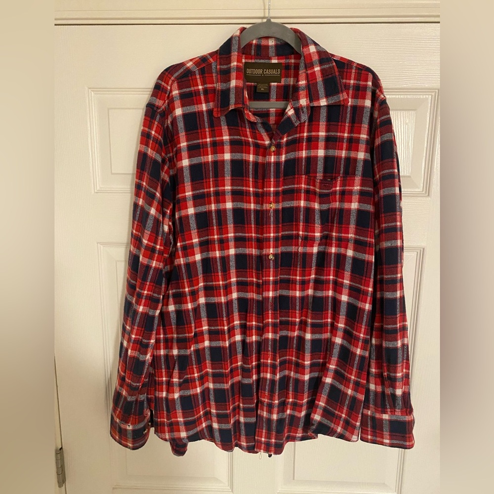 Men’s Outdoor Casuals flannel shirt